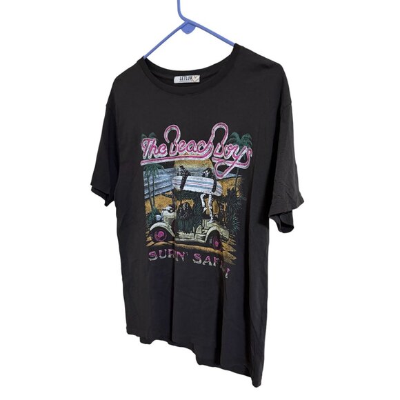 Anthropologie Beach Boys Letluv Graphic T-Shirt - Picture 4 of 7